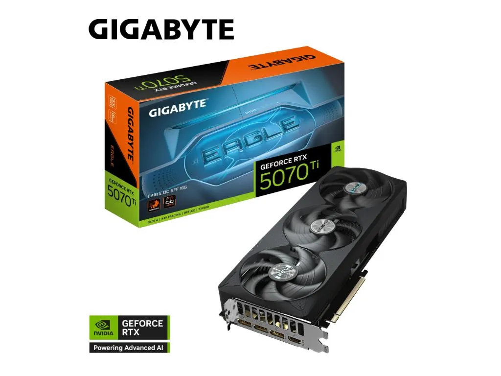 Gigabyte Graficka karta GIGABYTE RTX 5070 Ti 1.0 NVD/16GB/GDDR7/256bit/crna Slika 11